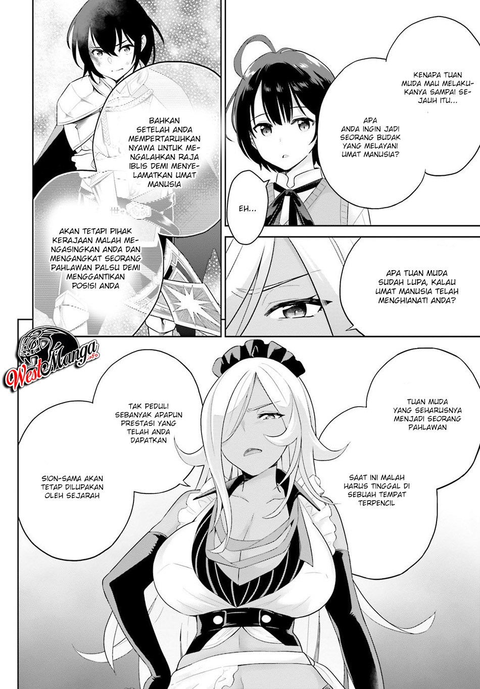 Shindou Yuusha to Maid Oneesan Chapter 01 Bahasa Indonesia